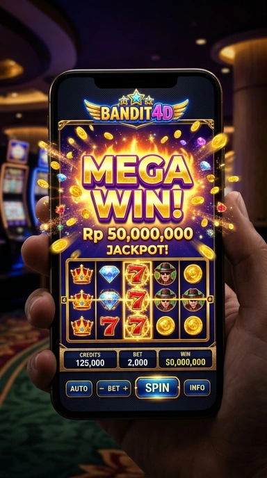 Layar utama bandit4d — antarmuka bersih setelah instalasi